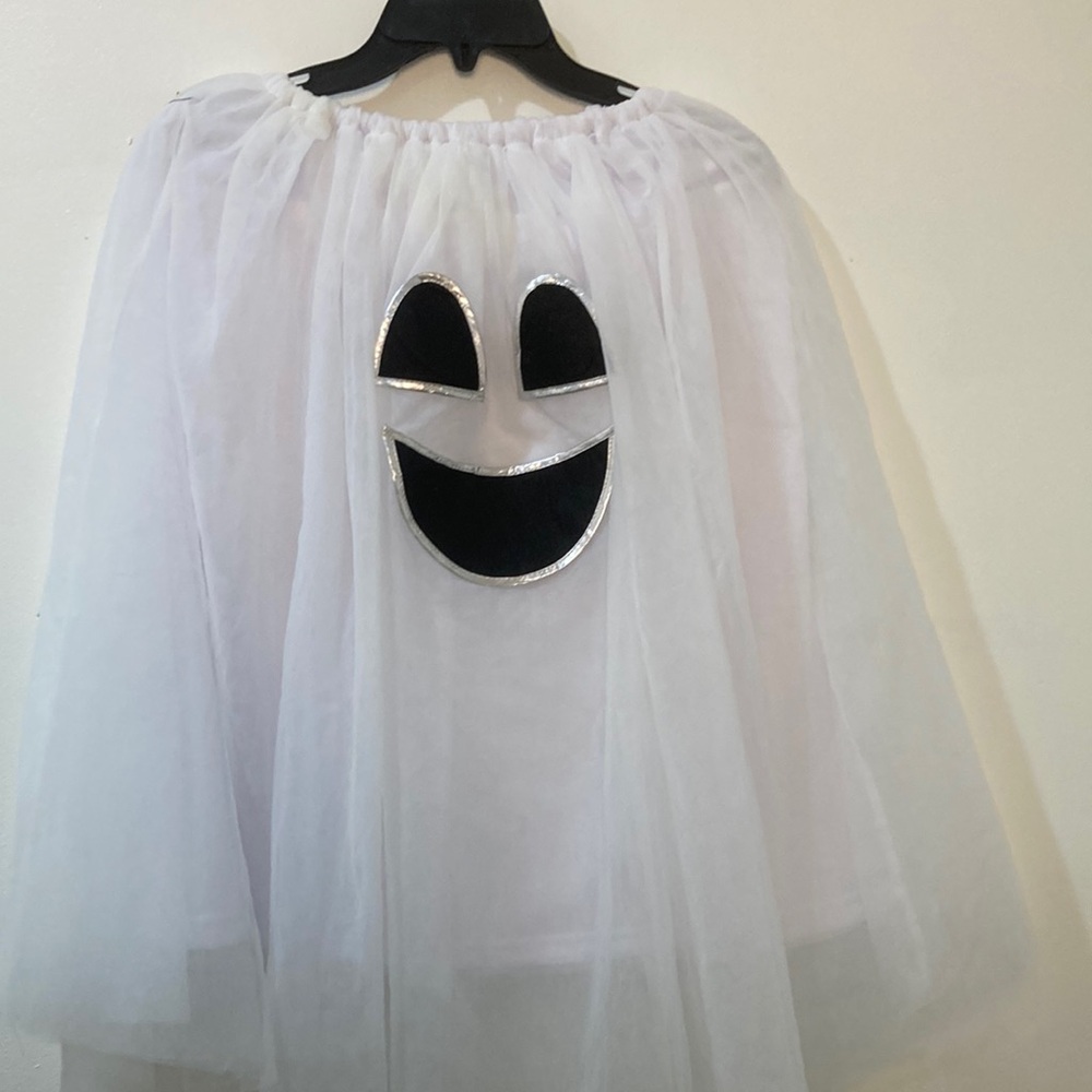 Spooky Smiles Kids Ghost Costume new Topsy Elves